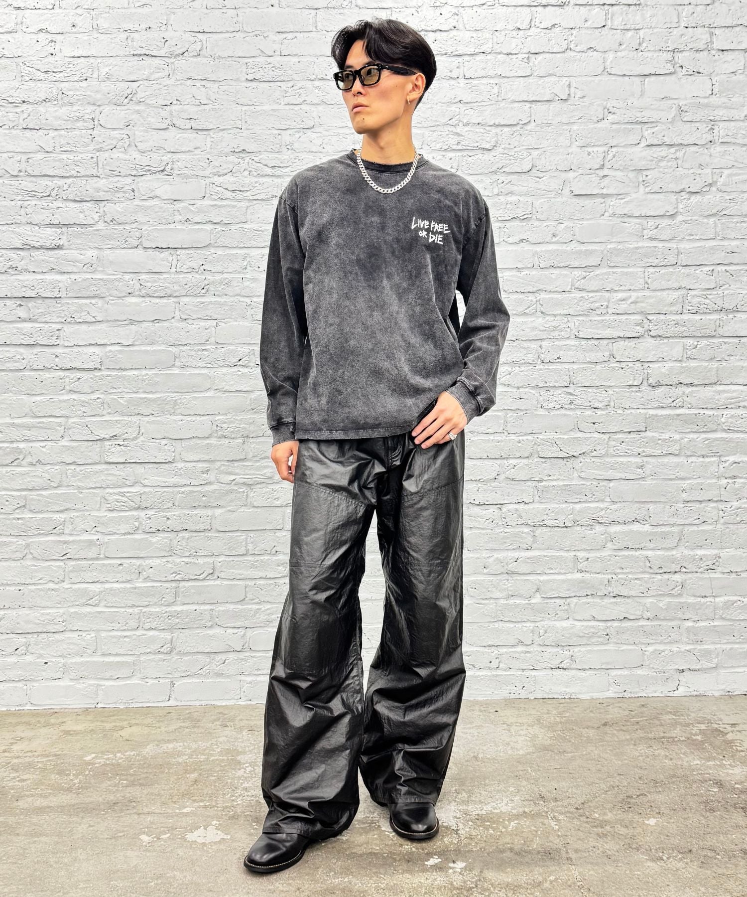 GLOSSY 5P PANTS