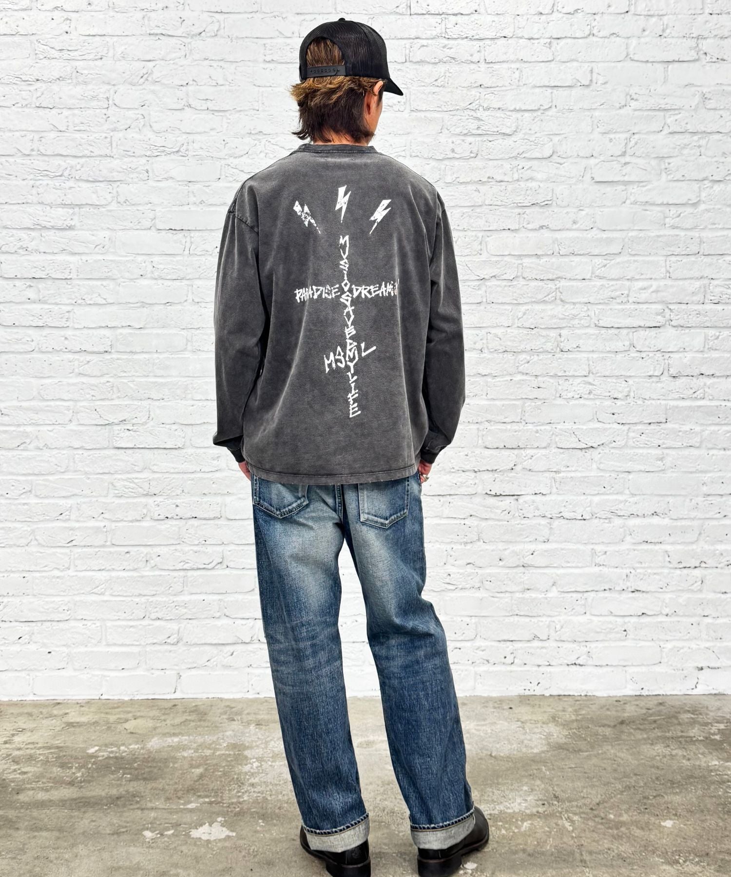 SELVEDGE DENIM PANTS/VINTAGE WASHED