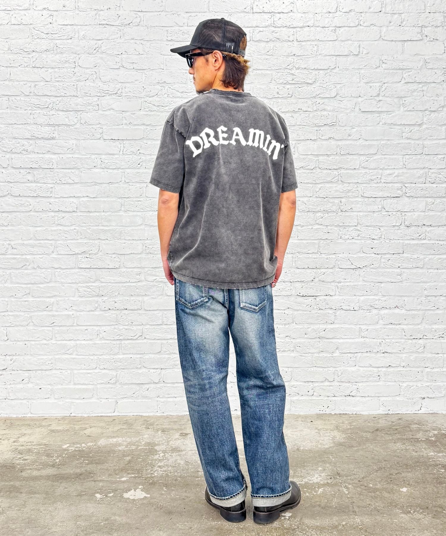 SELVEDGE DENIM PANTS/VINTAGE WASHED