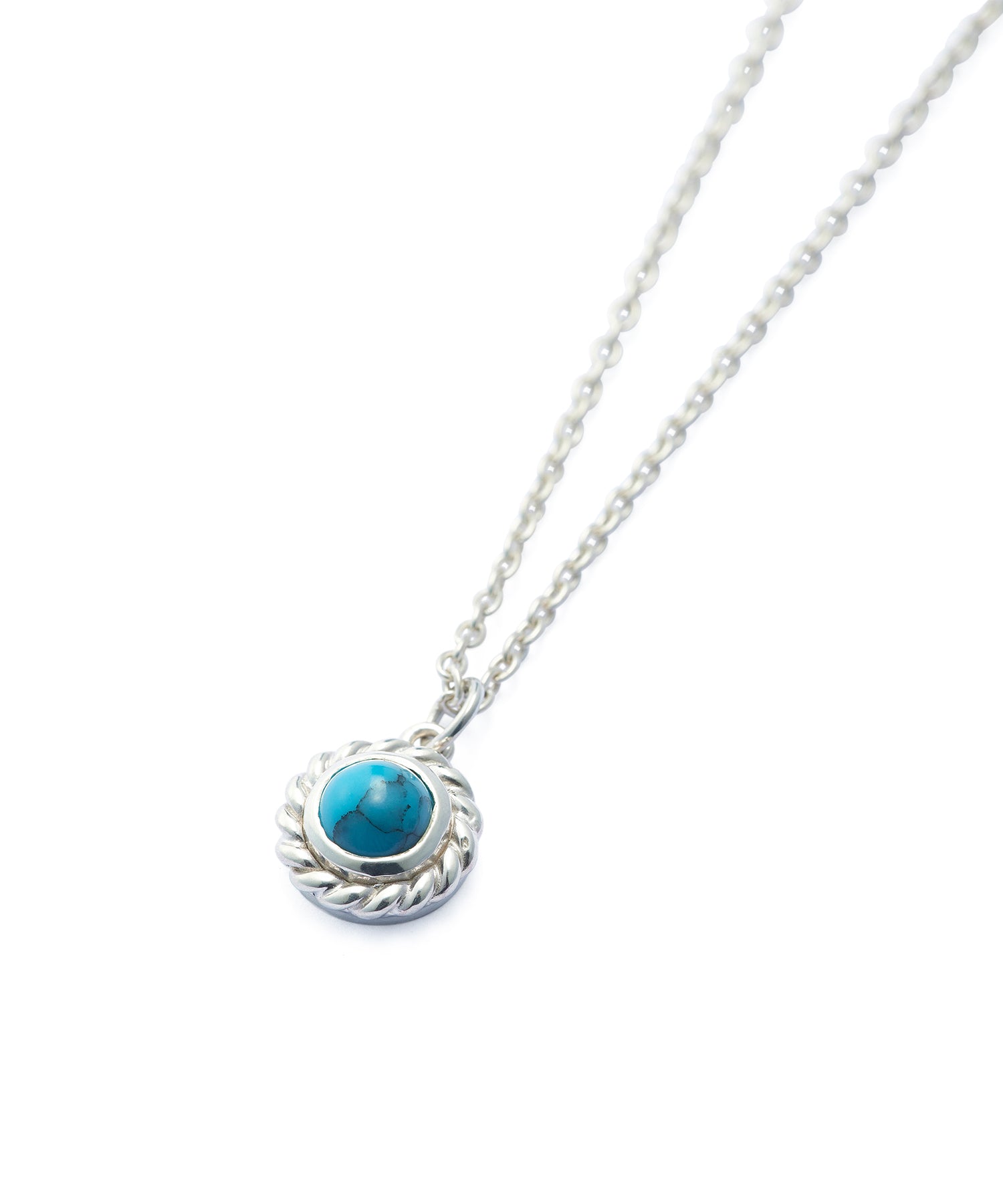 STONE SILVER NECKLACE