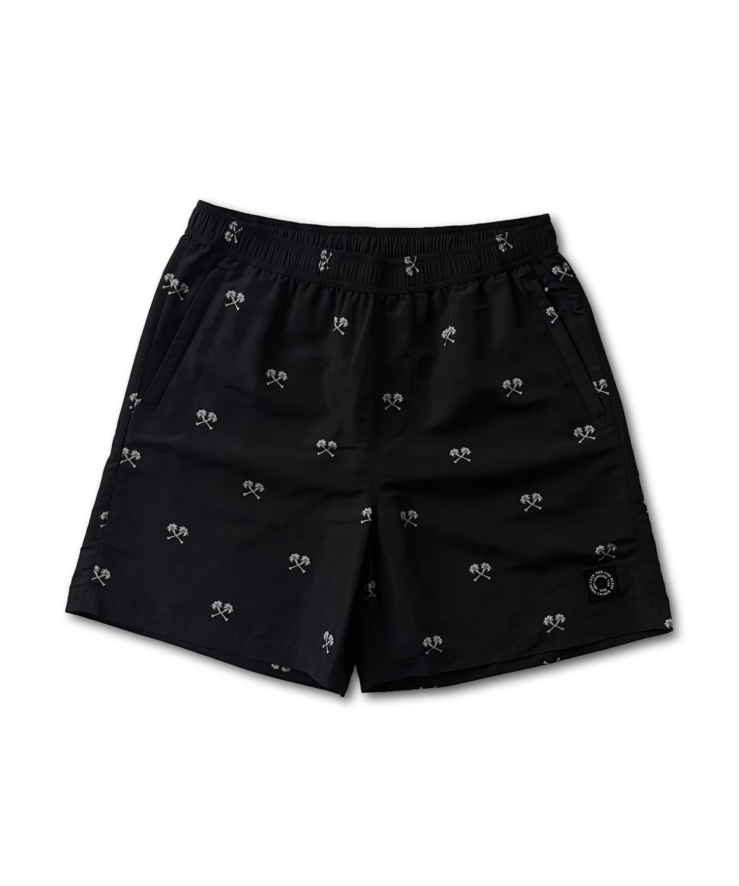 "CROSS THE LILY" TOWN & SWIM SHORTS(MAGICAL DESIGN)