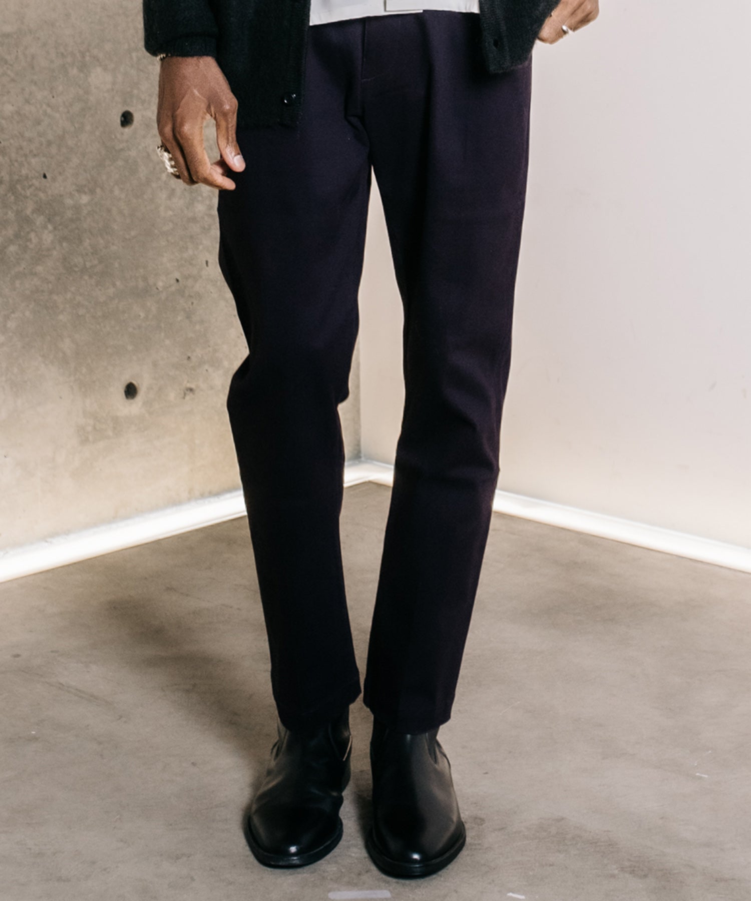 STRETCH TWILL  SMART STRAIGHT 4812 TROUSERS
