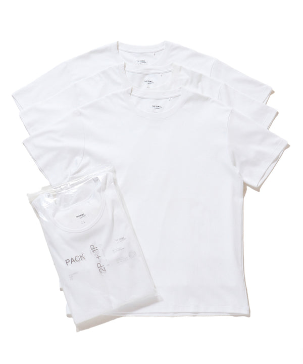 CREW NECK T-SHIRT 2P + 1P SERVICE PACK
