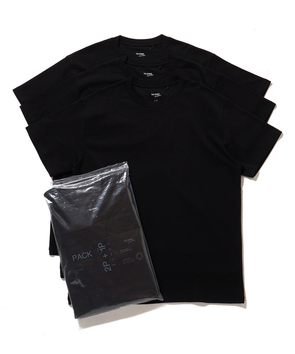 CREW NECK T-SHIRT 2P + 1P SERVICE PACK