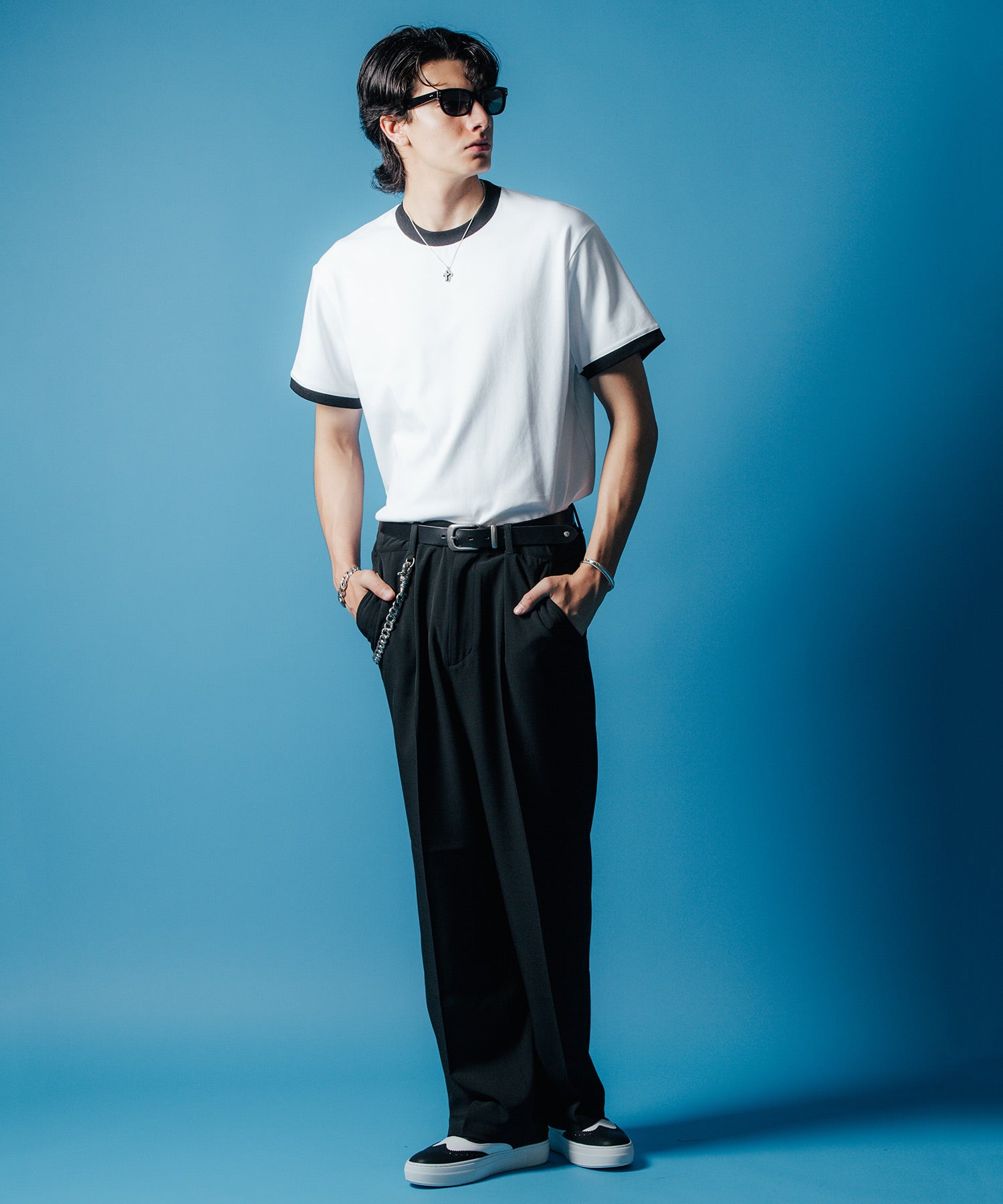 WIDE TROUSERS PANTS