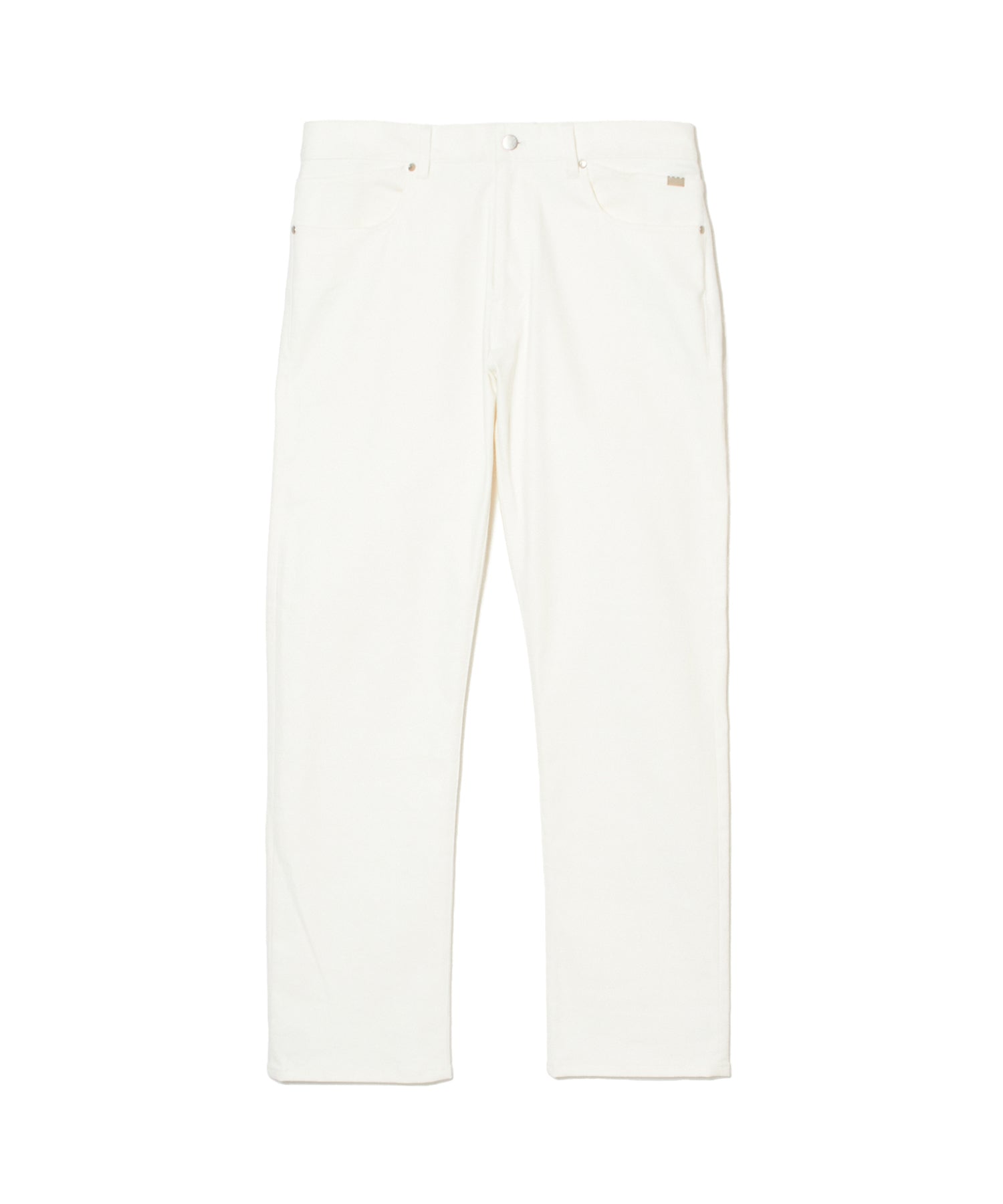 BORN FREE REGULAR STYLE WHITE STRETCH PANTS