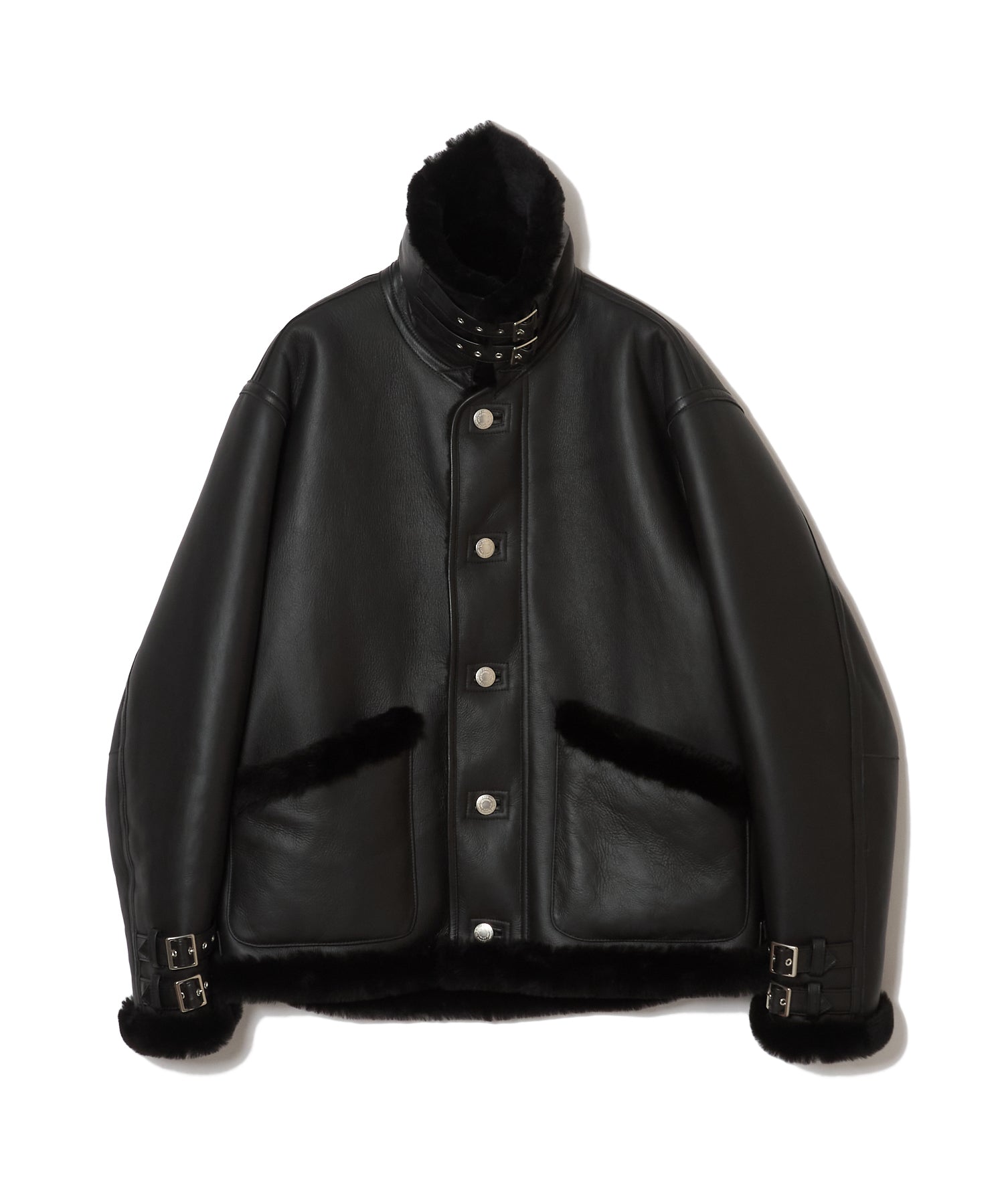 MOUTON LEATHER JACKET