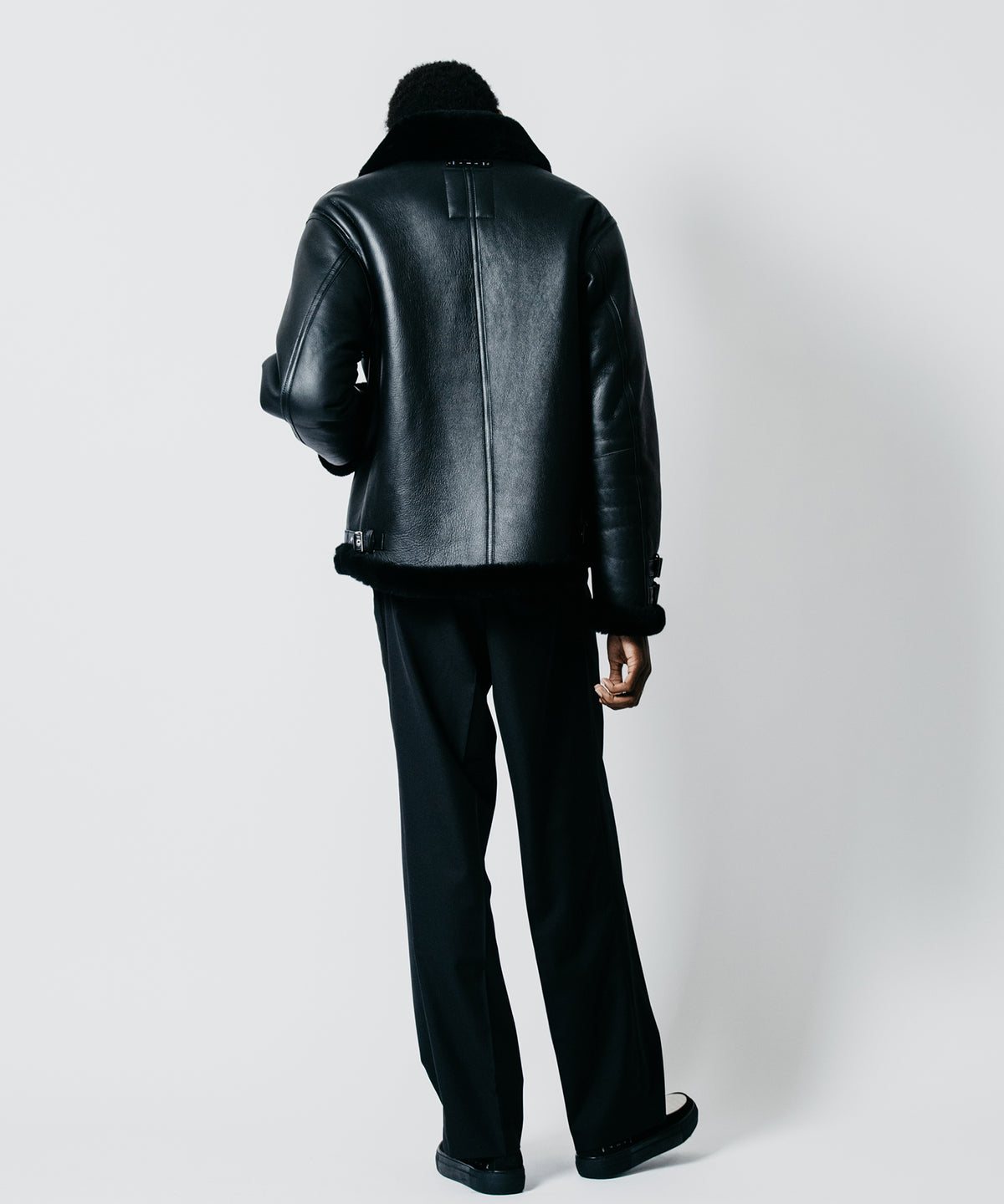MOUTON LEATHER JACKET