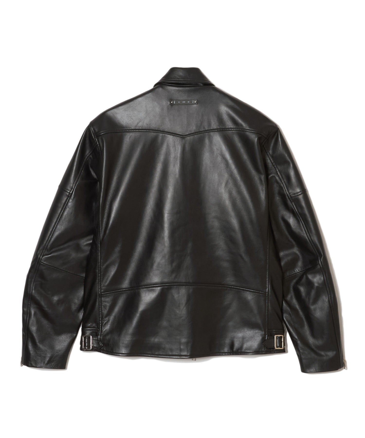 W BIKER SPANISH LAMB LEATHER JACKET