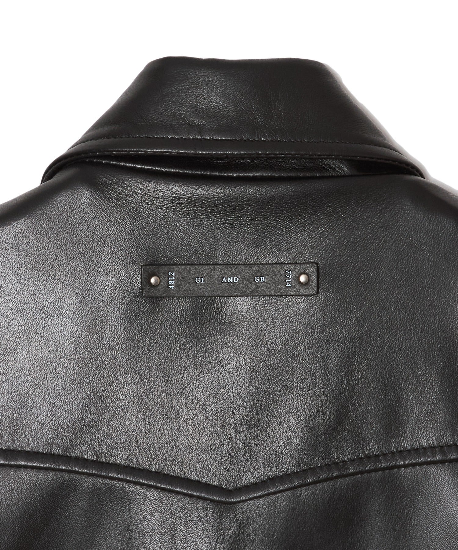 W BIKER SPANISH LAMB LEATHER JACKET