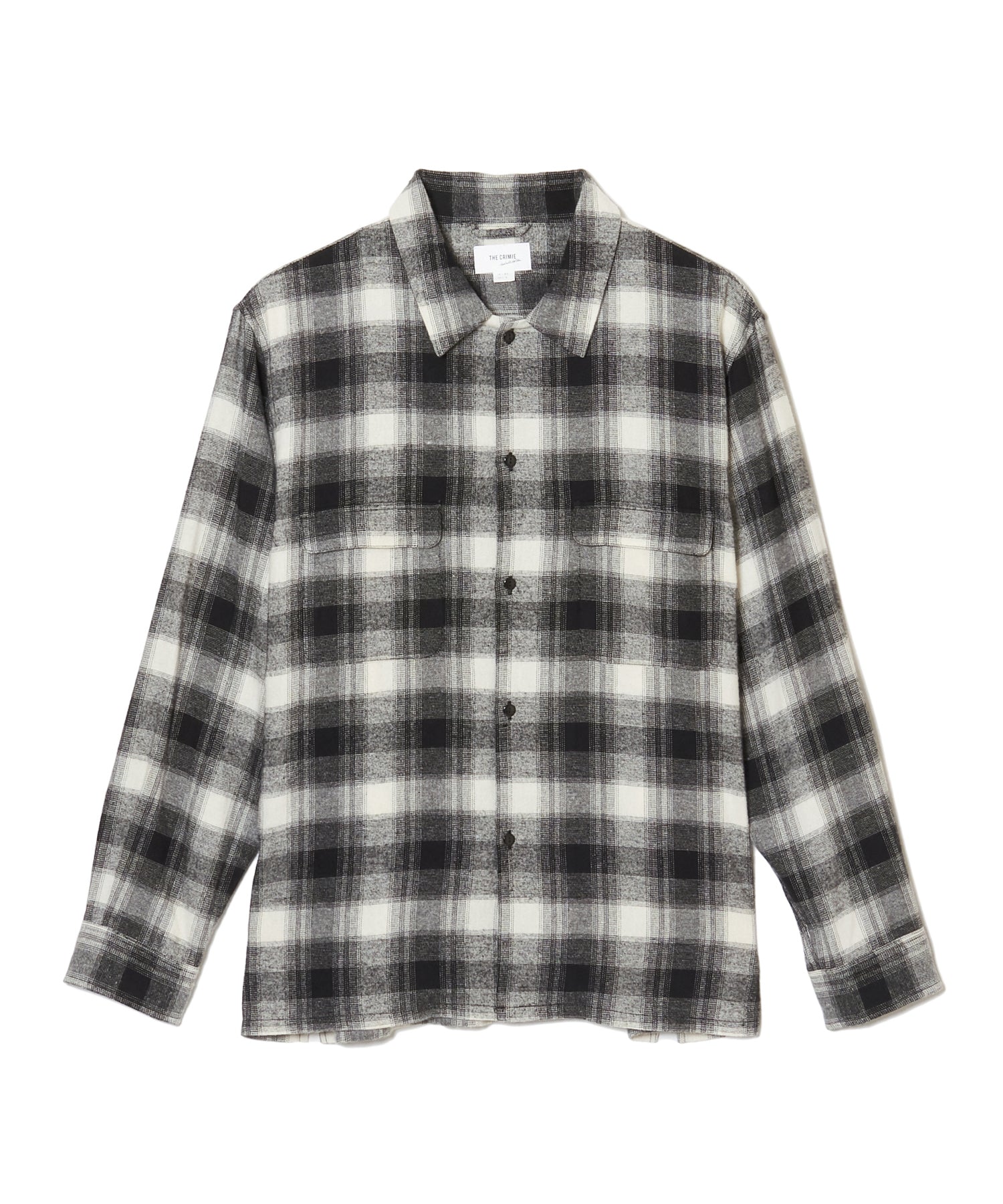 FLAP POCKET CHECK LONG SLEEVE SHIRT