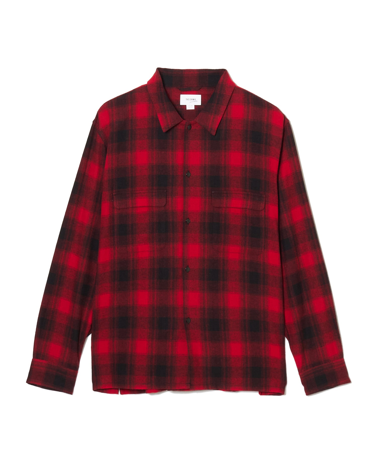 FLAP POCKET CHECK LONG SLEEVE SHIRT