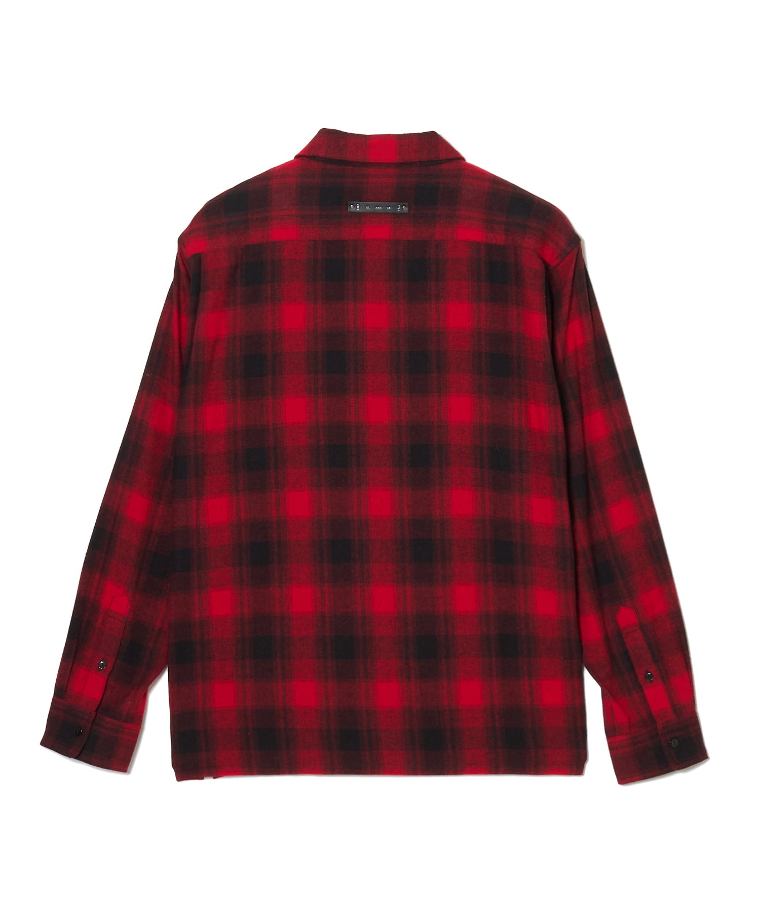 FLAP POCKET CHECK LONG SLEEVE SHIRT