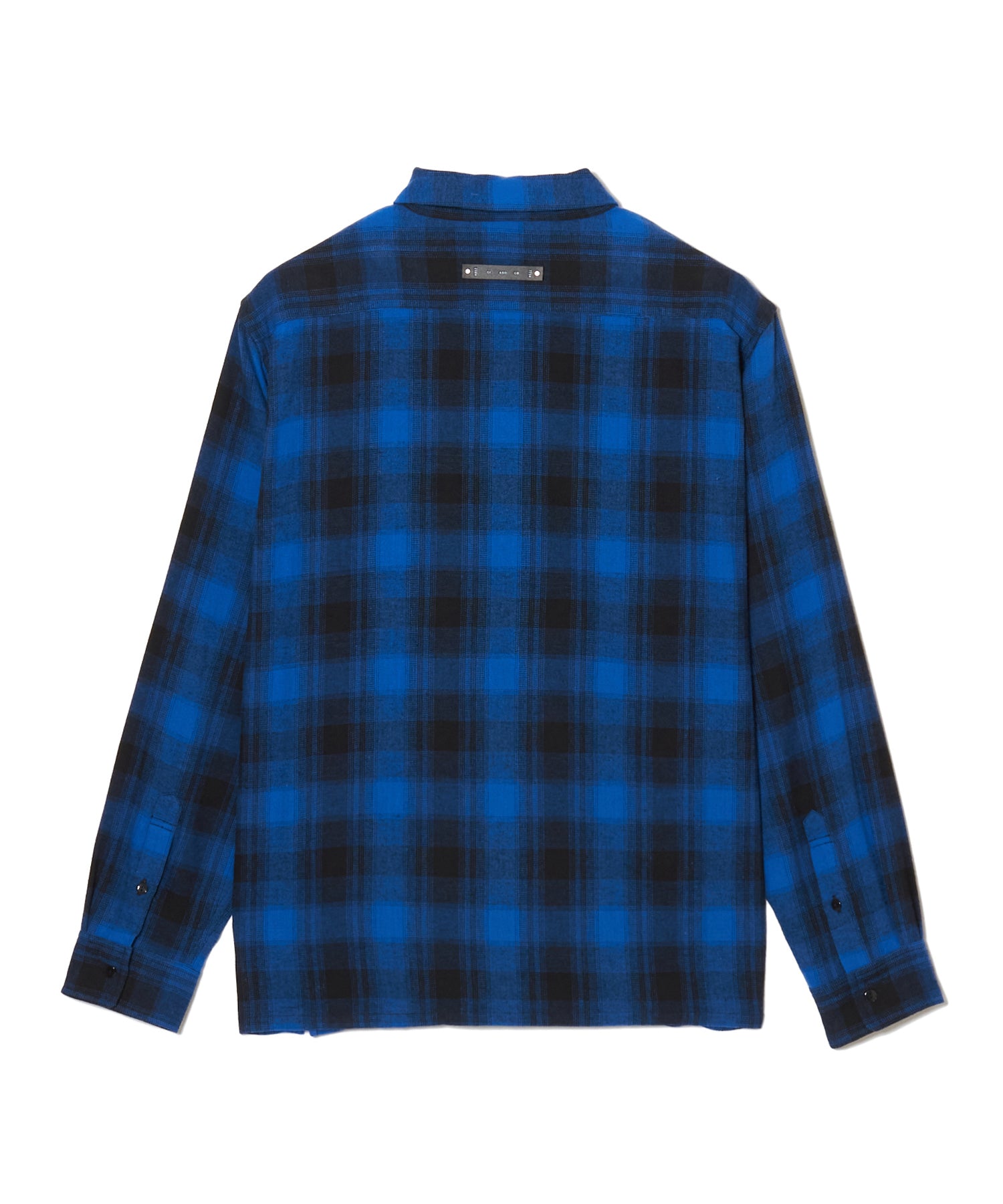 FLAP POCKET CHECK LONG SLEEVE SHIRT