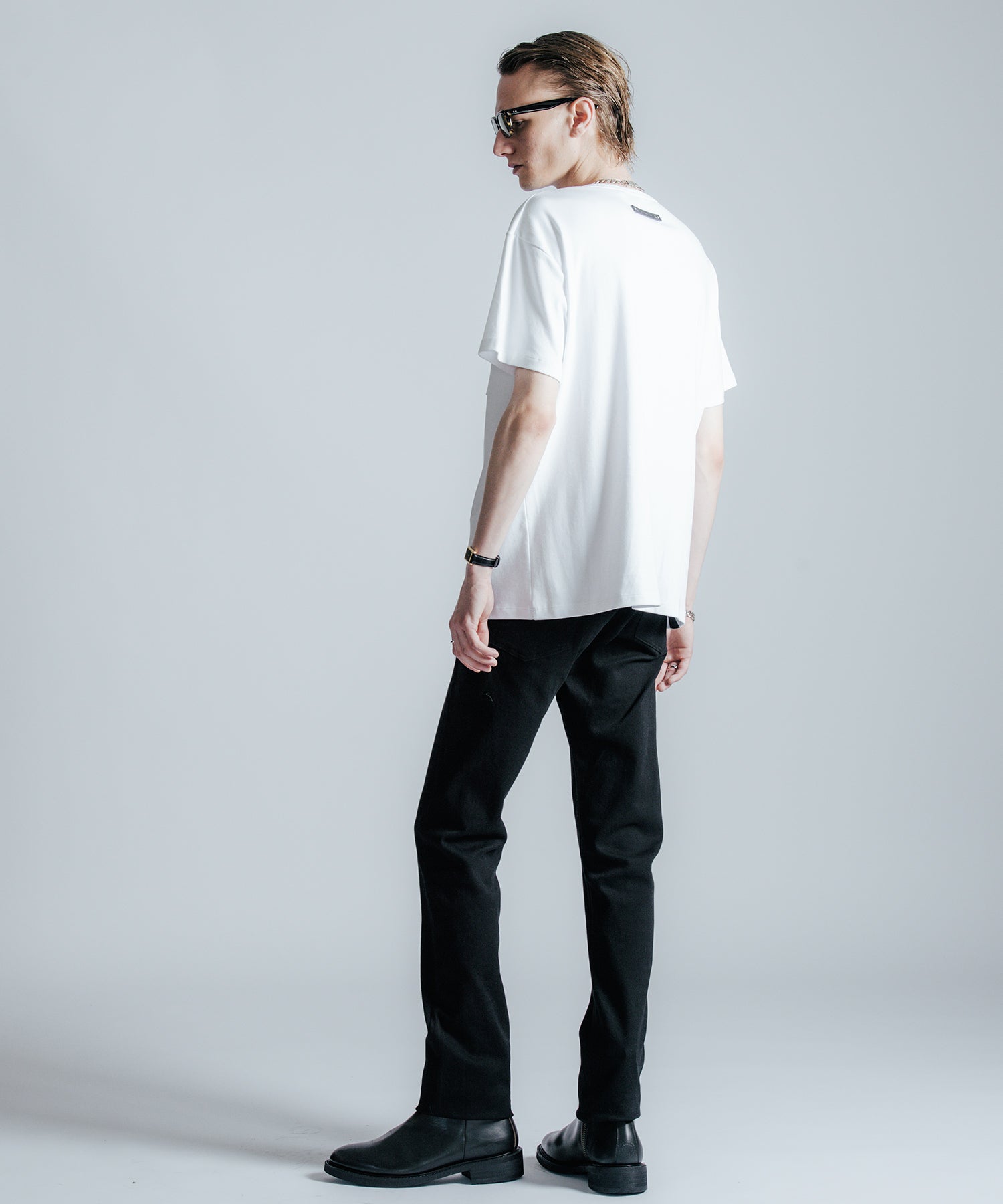 EDDIE SHORT LENGTH CREW NECK T SHIRT