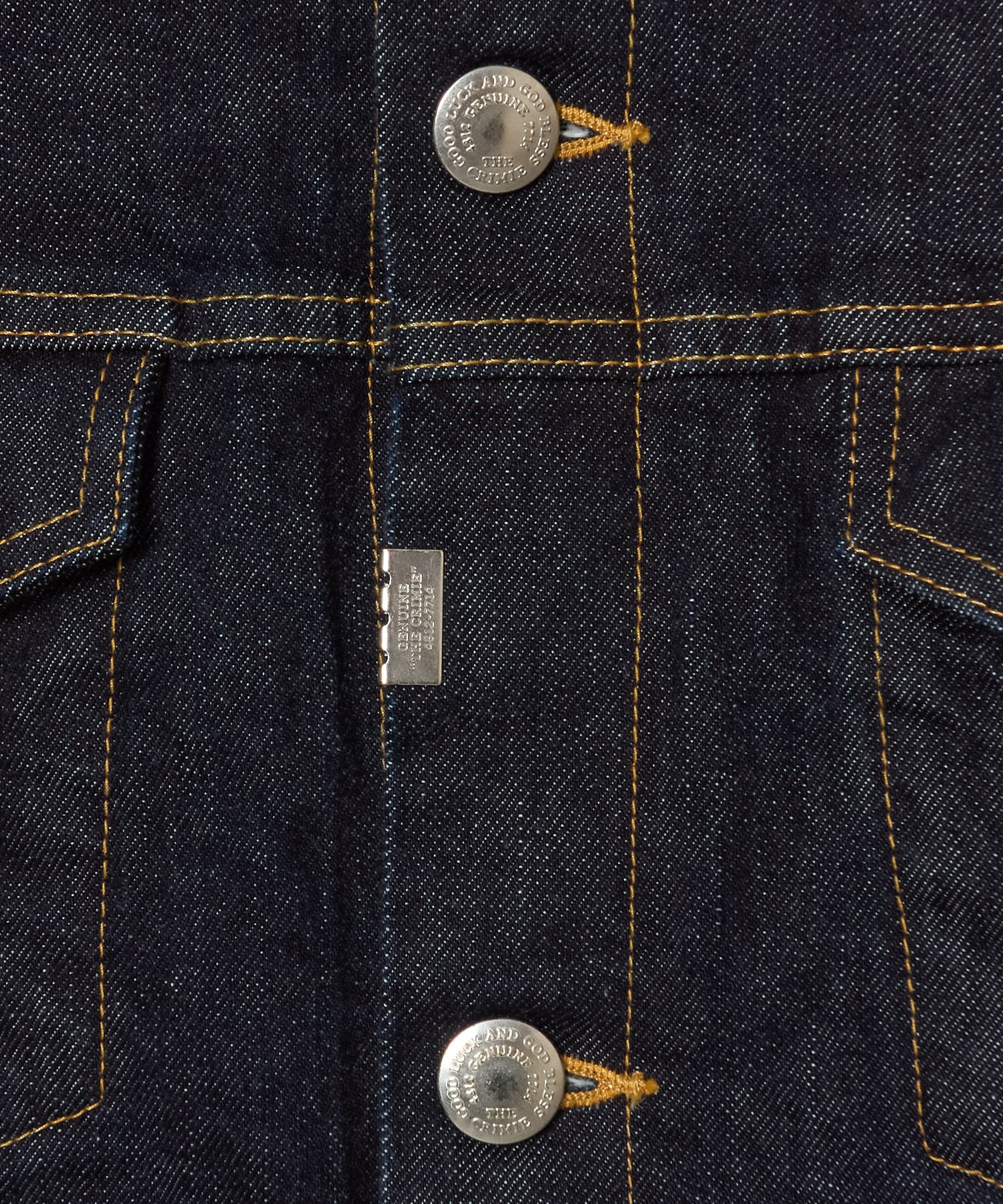 BORN FREE SELVEDGE STRETCH DENIM JACKET