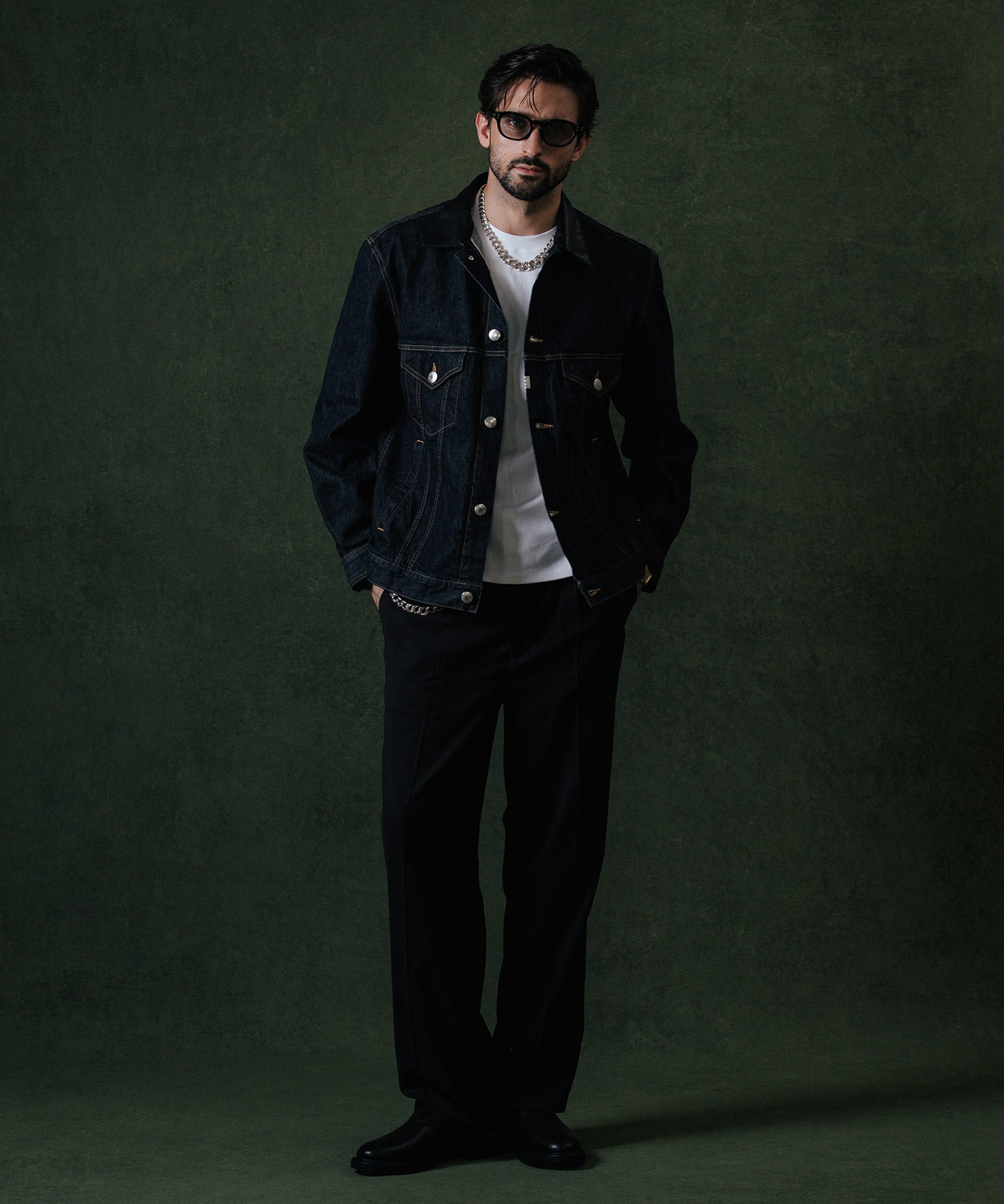 BORN FREE SELVEDGE STRETCH DENIM JACKET