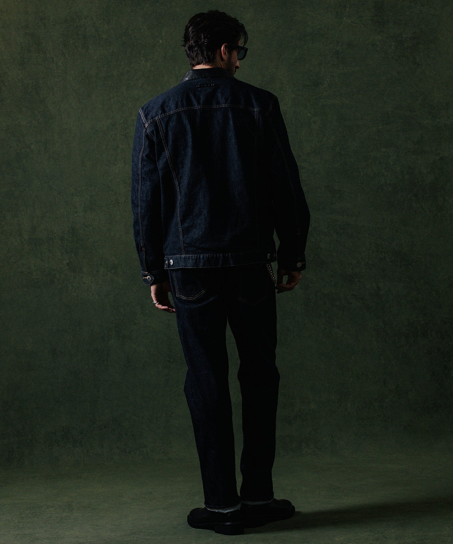 BORN FREE SELVEDGE STRETCH DENIM JACKET