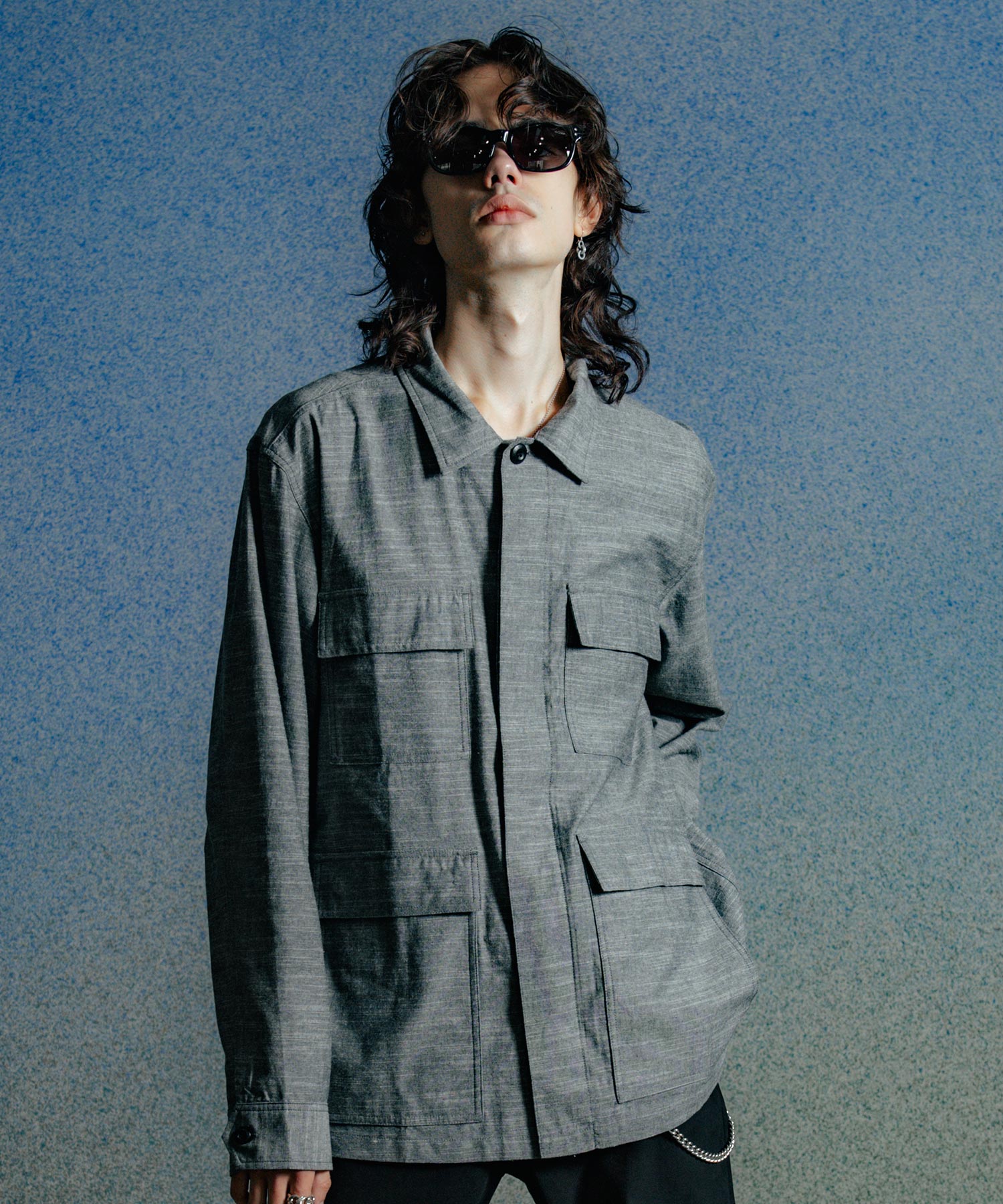 JUNGLE FATIGUE CHAMBRAY JACKET