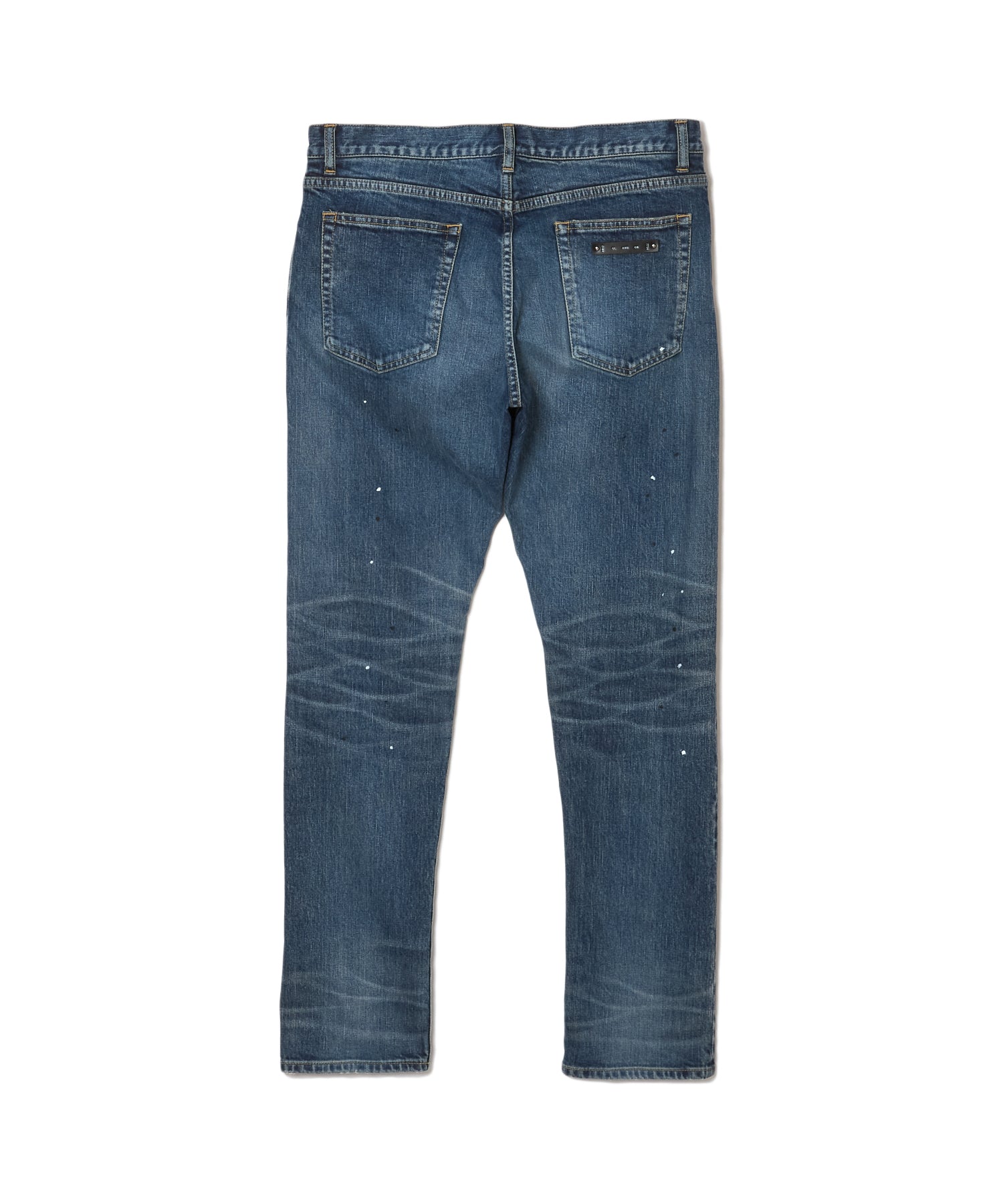 BORN FREE GARAGE USED SELVEDGE STRETCH JEANS