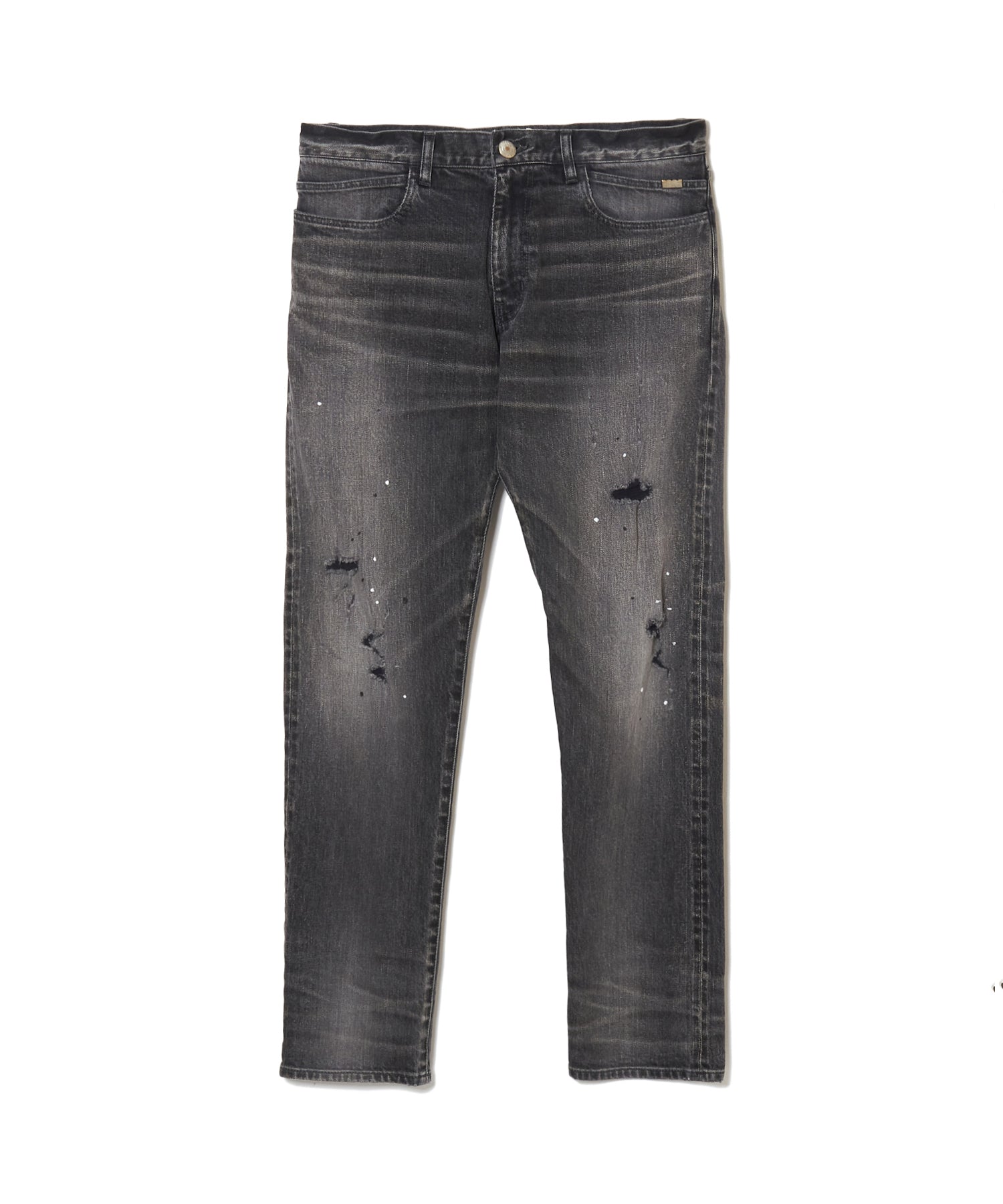 BORN FREE GARAGE USED SELVEDGE STRETCH JEANS