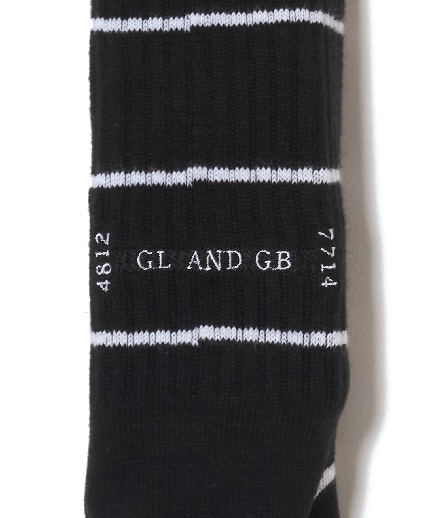 EMBROIDERY BORDER SOX