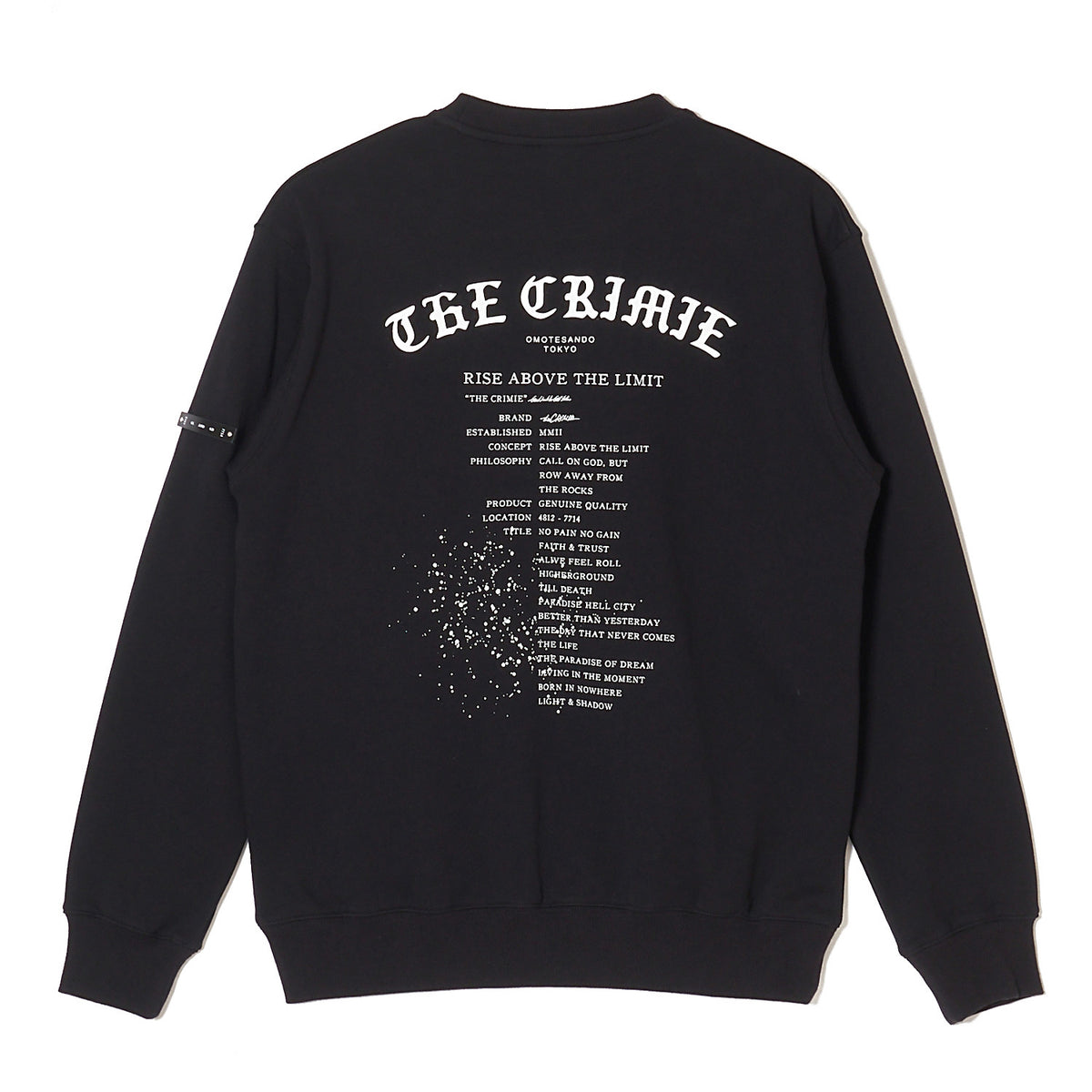 THE CRIMIE 2025 TOUR CREW NECK SWEAT