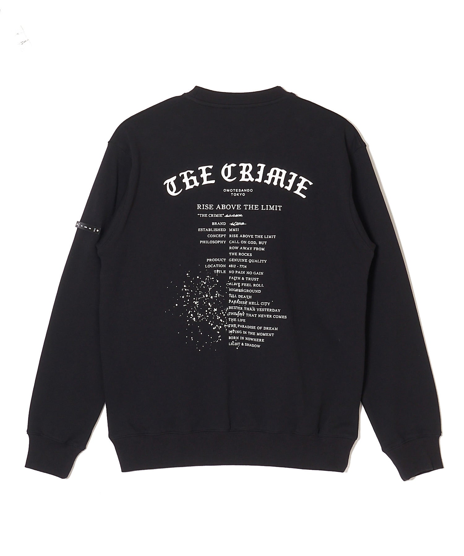 THE CRIMIE 2025 TOUR CREW NECK SWEAT