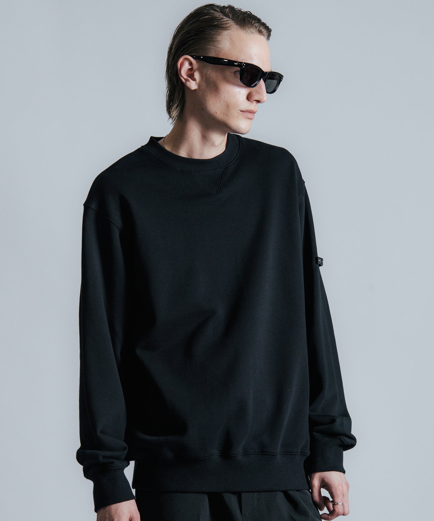 GAZETTE CREW NECK PHOTO PRINT SWEAT