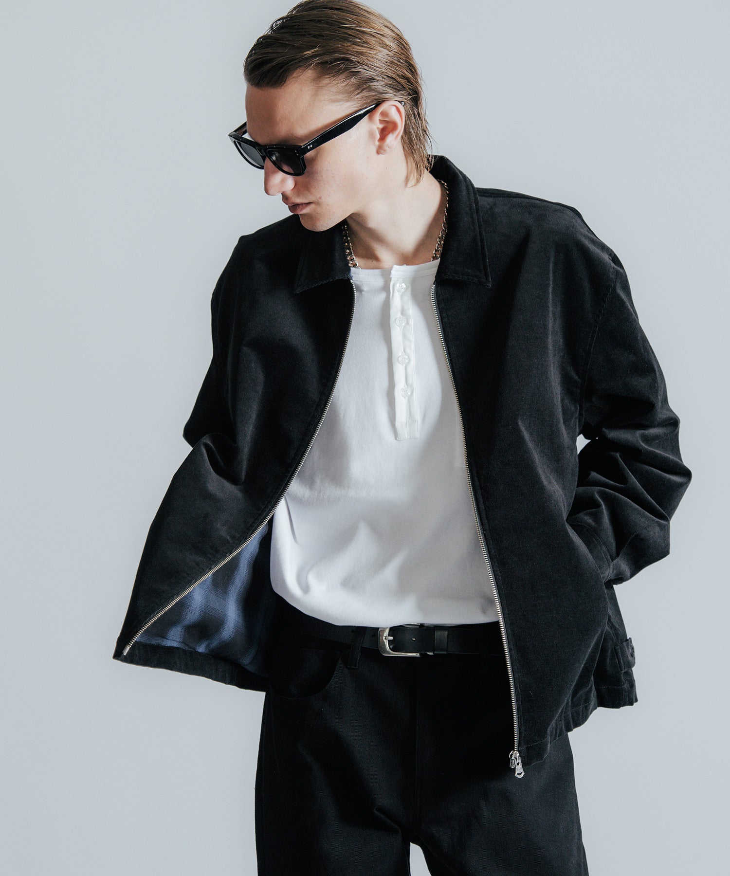 CORDUROY BLOUSON JACKET