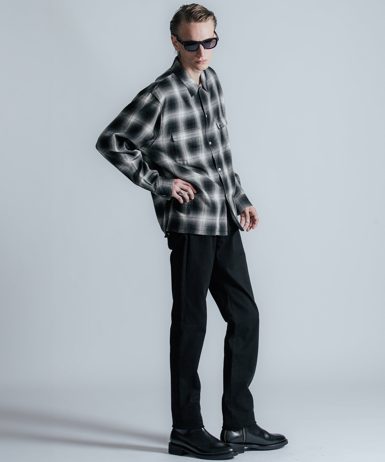 OMBRE CHECK SHIRT