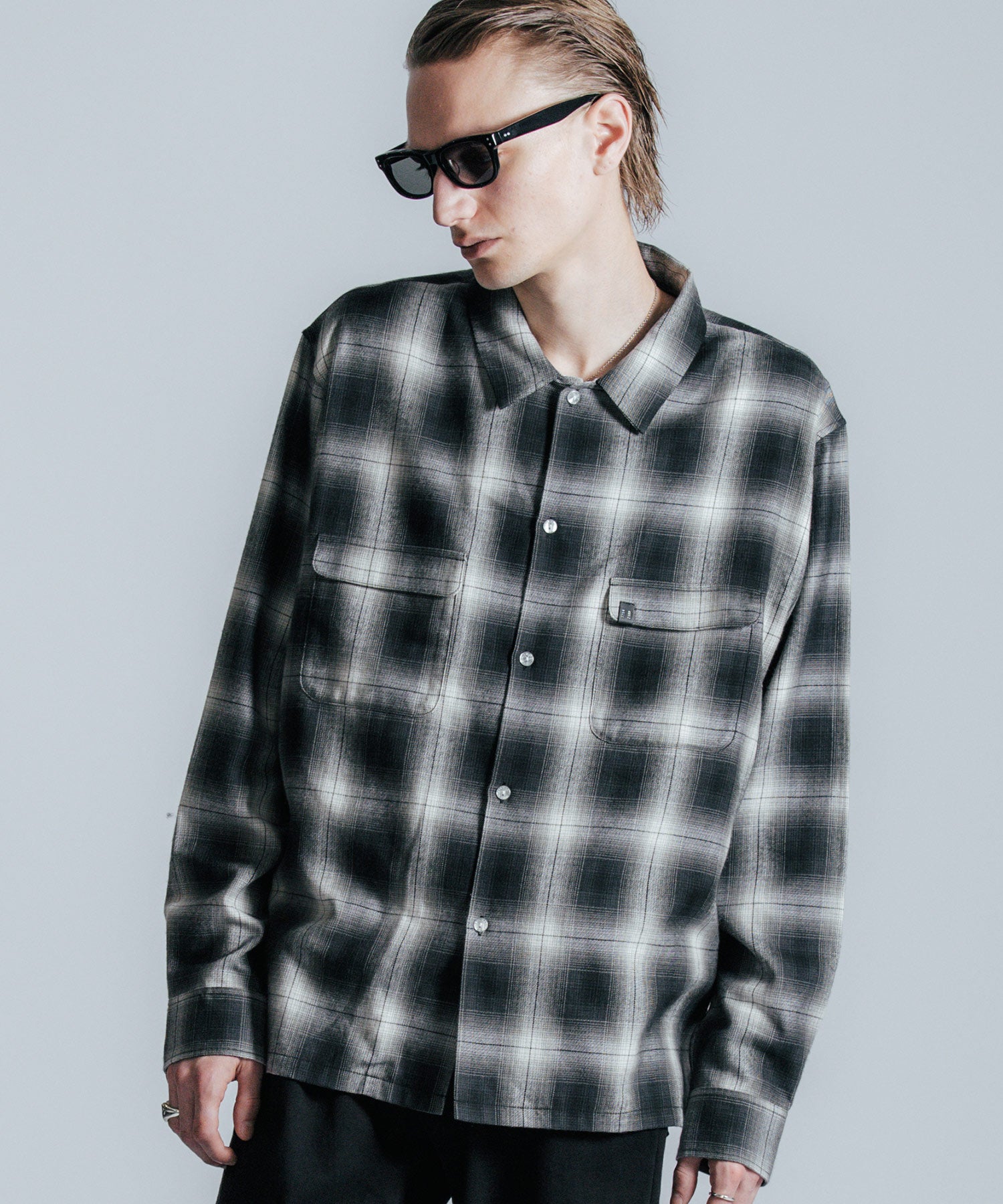 OMBRE CHECK SHIRT