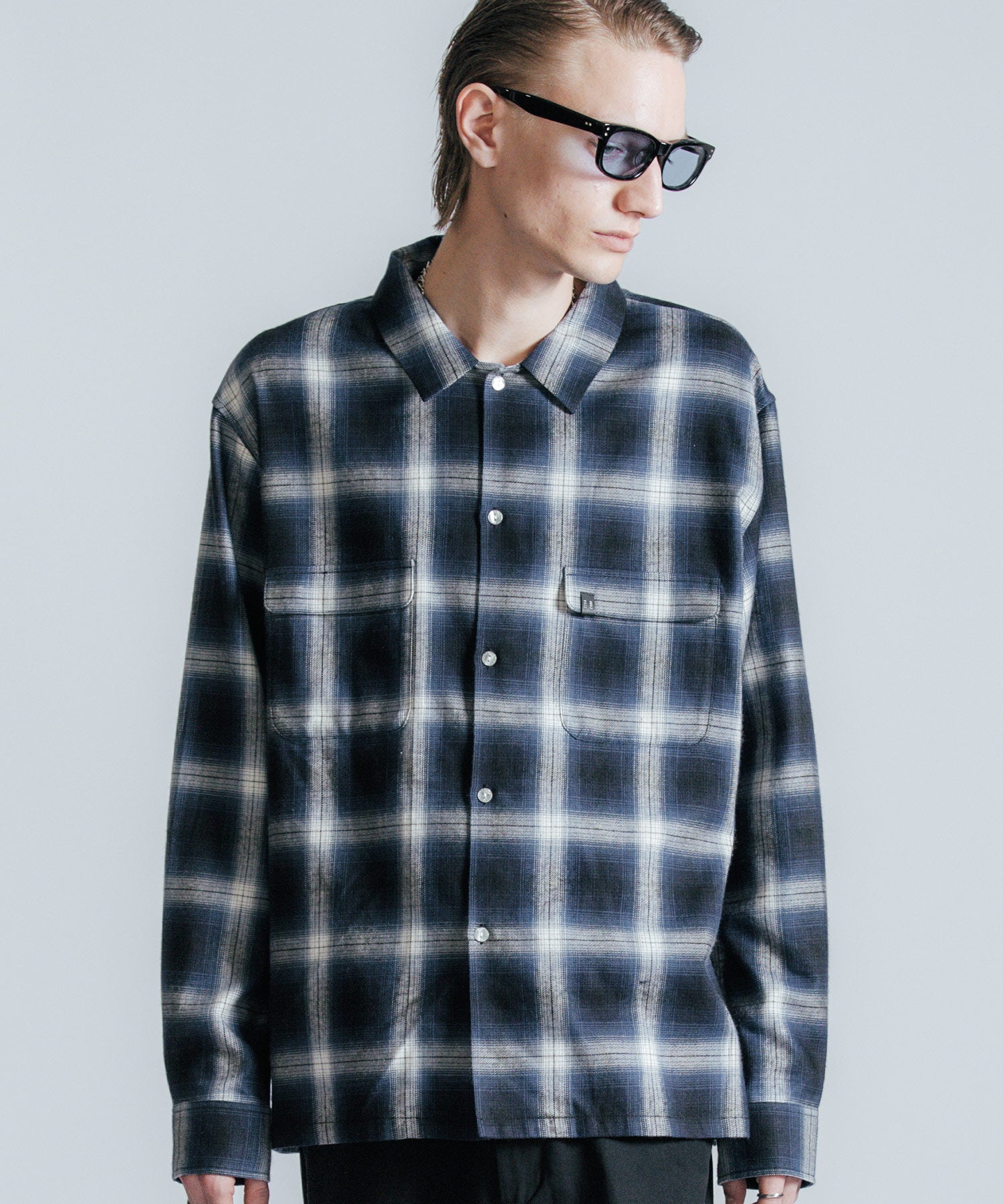 OMBRE CHECK SHIRT