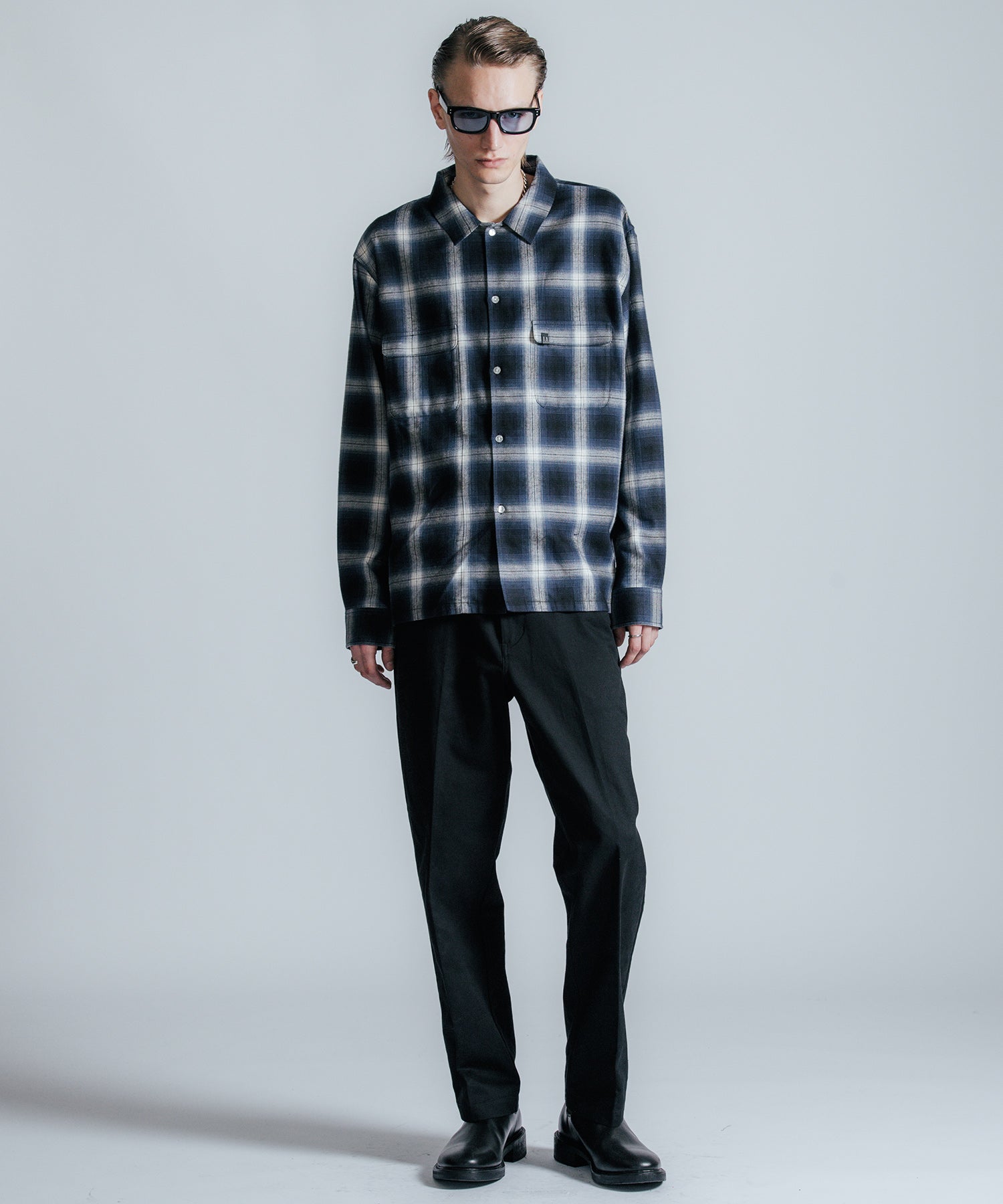 OMBRE CHECK SHIRT