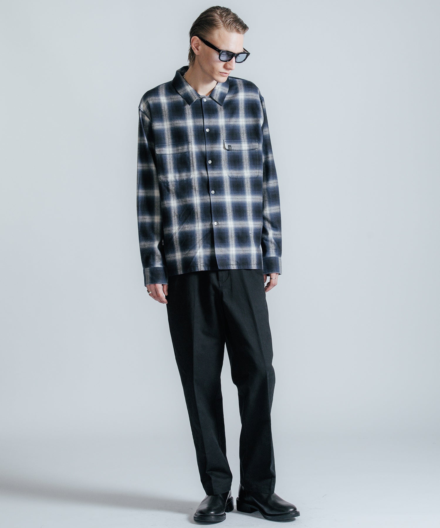 OMBRE CHECK SHIRT