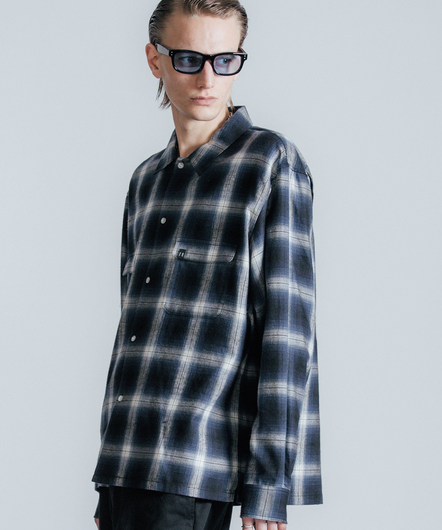 OMBRE CHECK SHIRT