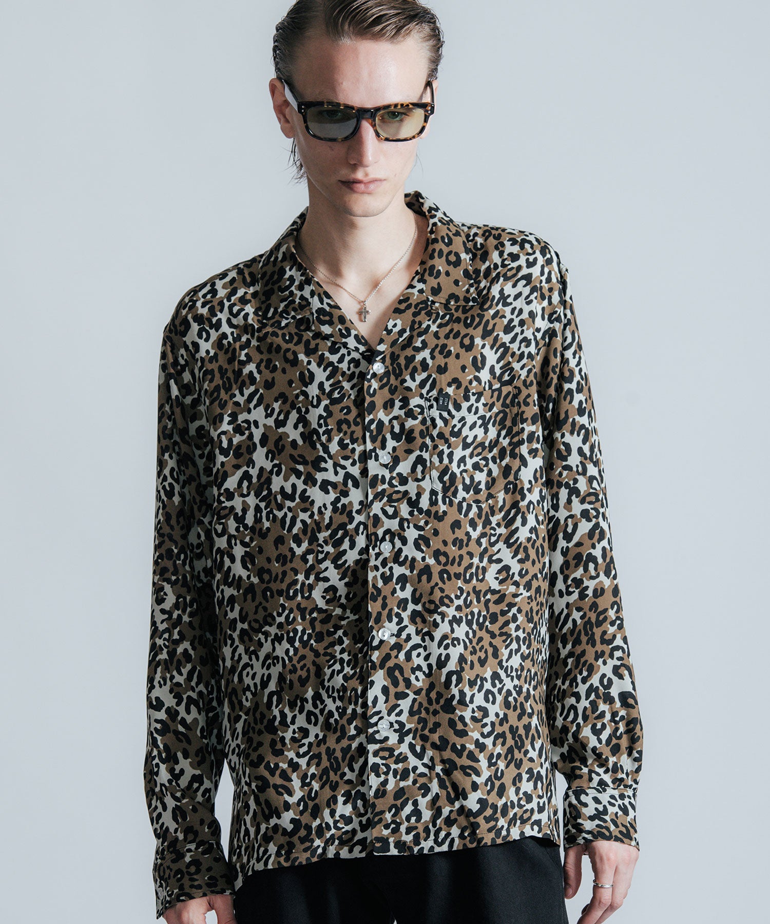 CAMO OPEN SHIRT