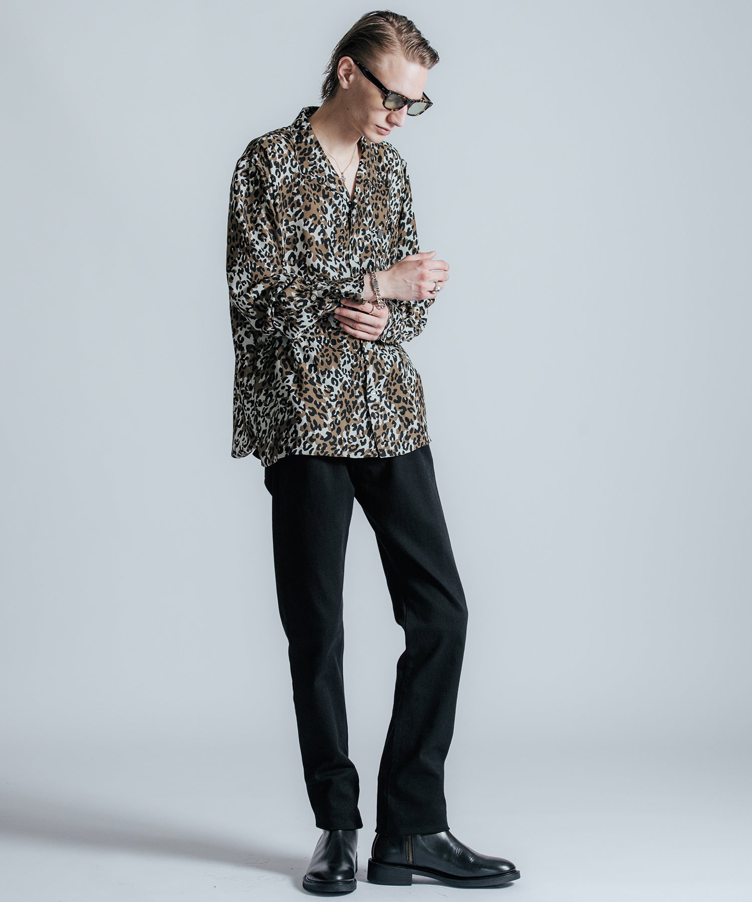 CAMO OPEN SHIRT