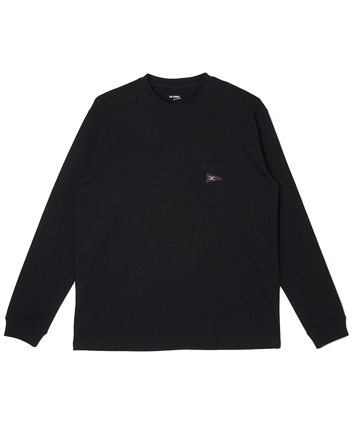 FLAG LOGO POCKET LONG SLEEVE T SHIRT