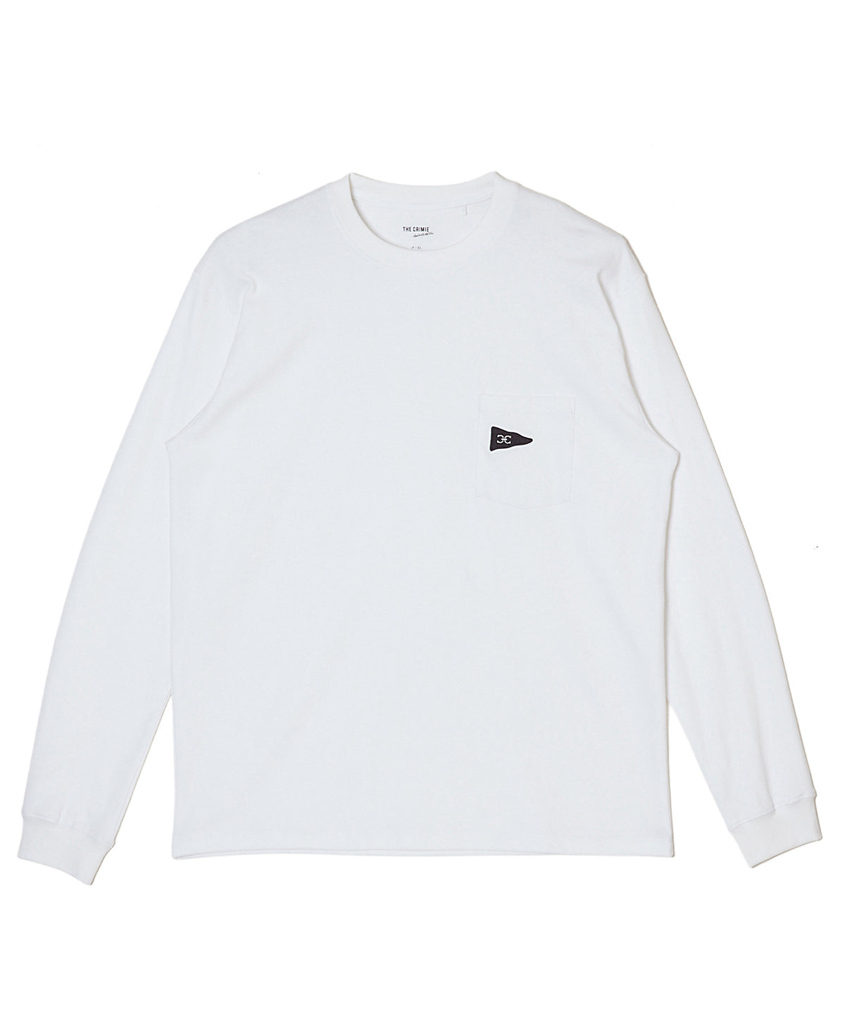 FLAG LOGO POCKET LONG SLEEVE T SHIRT