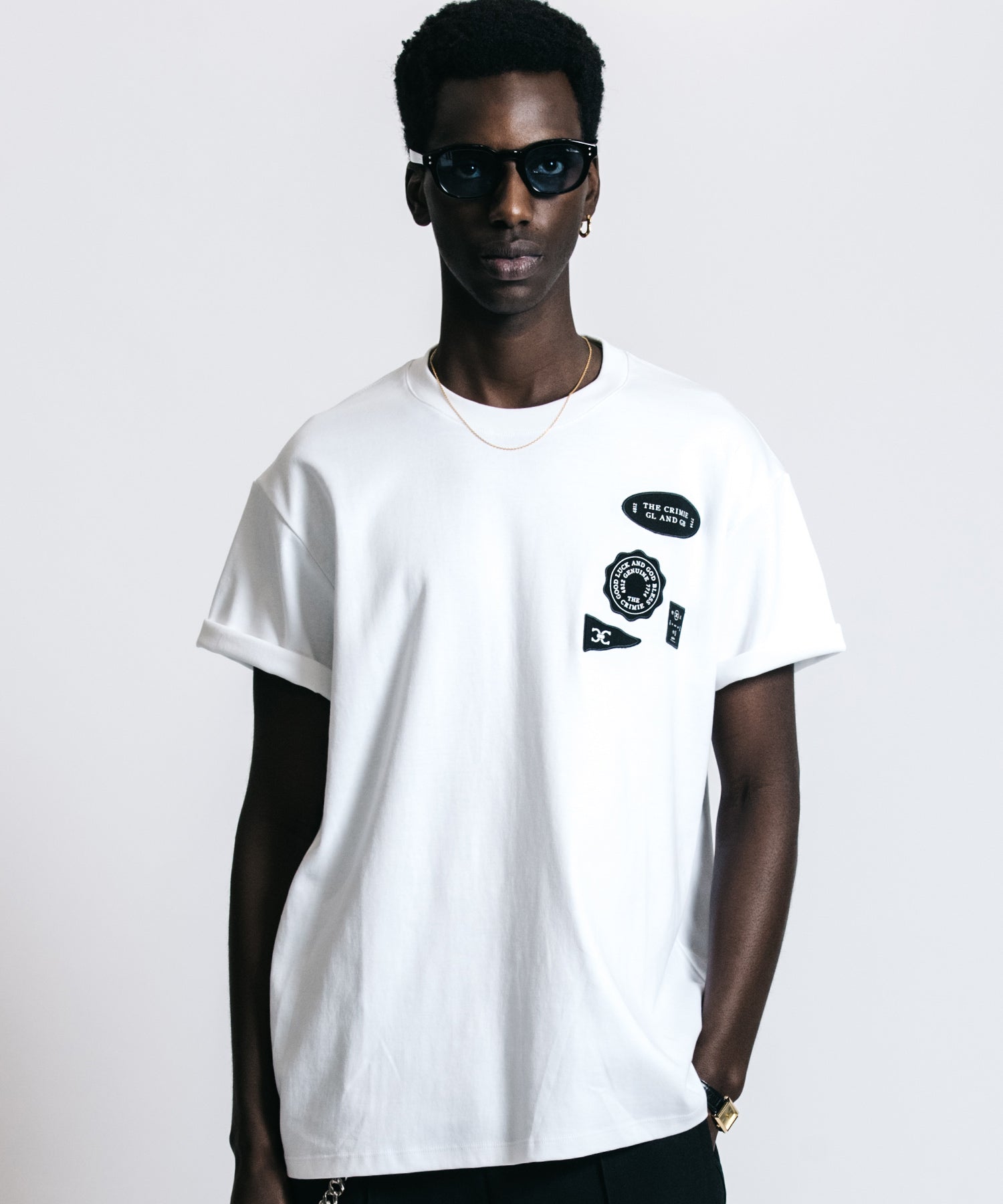 SIGNATURE PATCHWORK T SHIRT