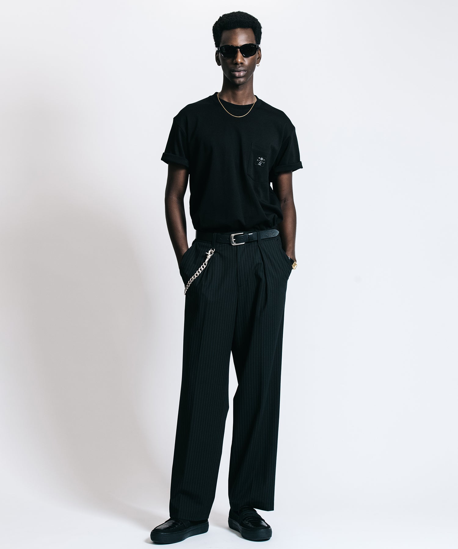 BOX LOGO POCKET T SHIRT