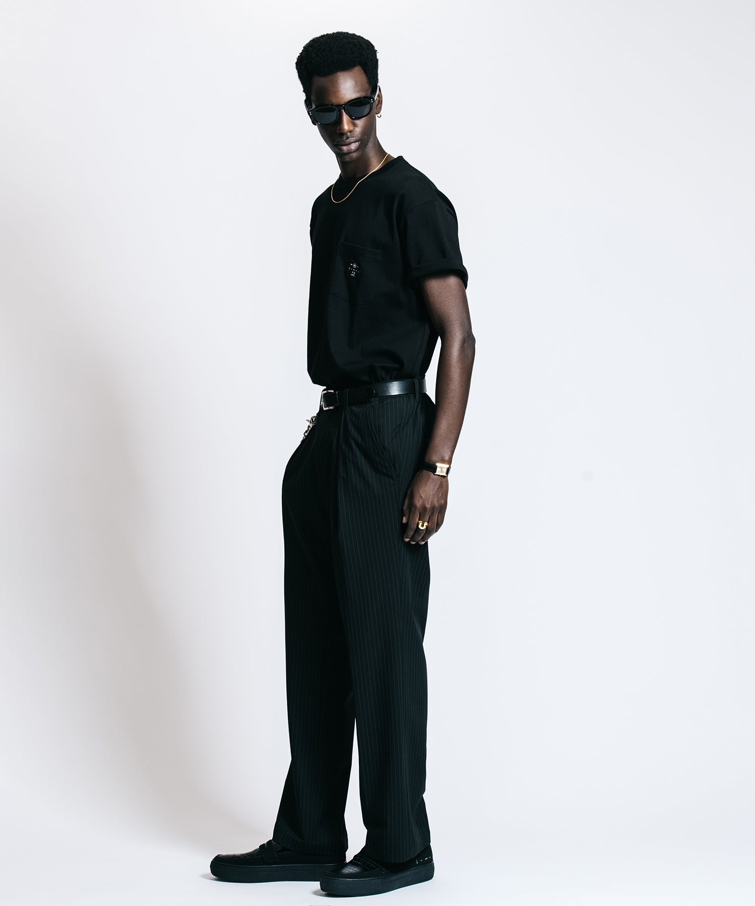 BOX LOGO POCKET T SHIRT