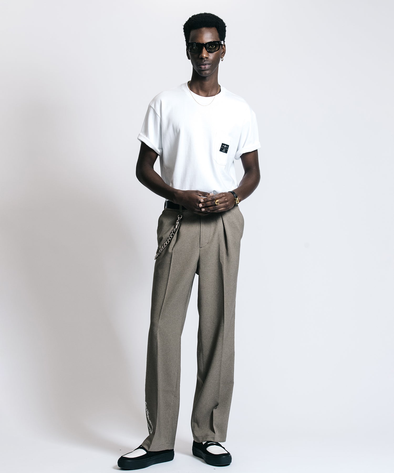 BOX LOGO POCKET T SHIRT