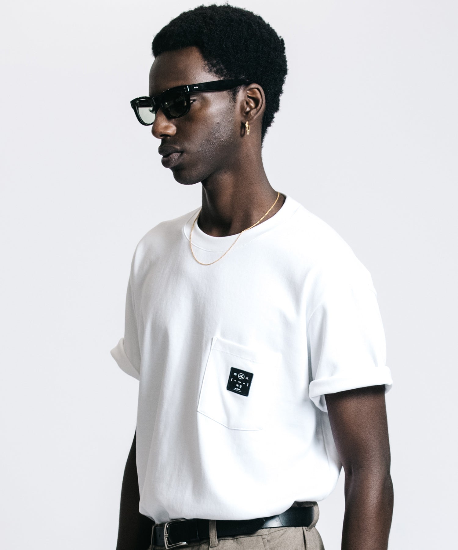 BOX LOGO POCKET T SHIRT