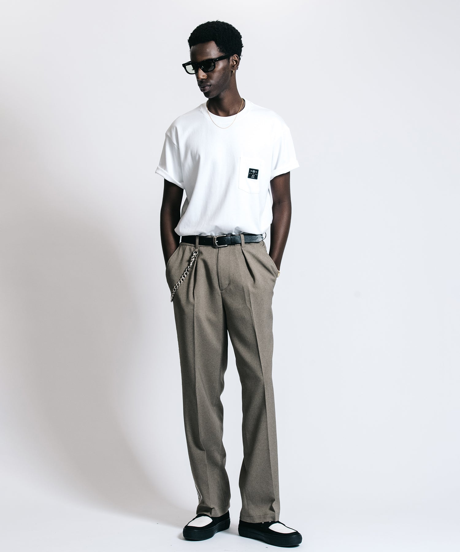 BOX LOGO POCKET T SHIRT