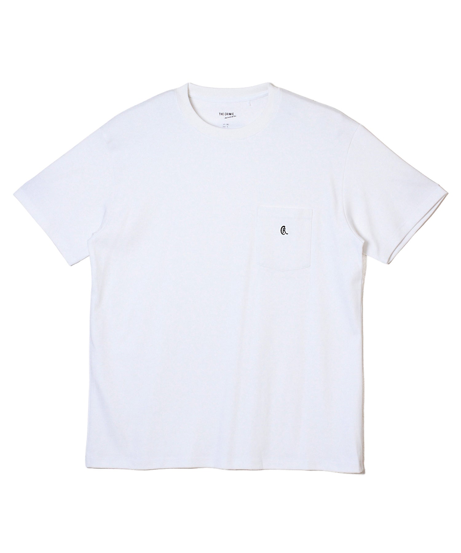 CR EMBROIDERY POCKET T SHIRT
