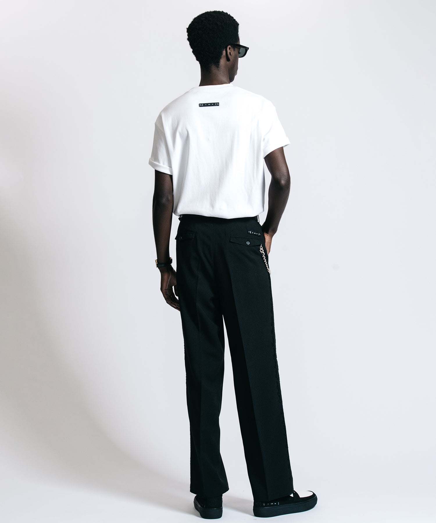 CR EMBROIDERY POCKET T SHIRT