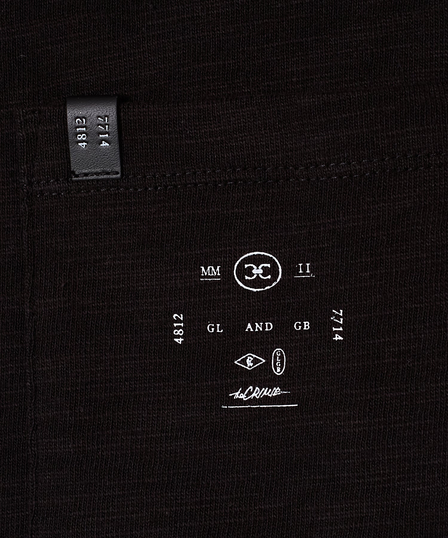 HEAVY OZ SLUB BINDER HENLY NECK POCKET T SHIRT