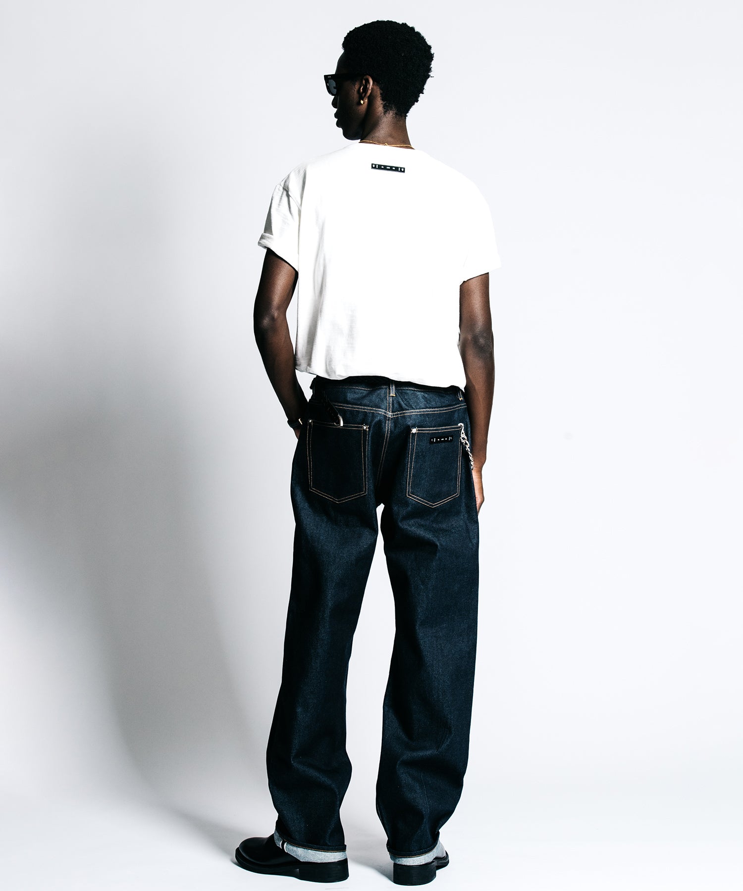 HEAVY OZ SLUB BINDER HENLY NECK POCKET T SHIRT